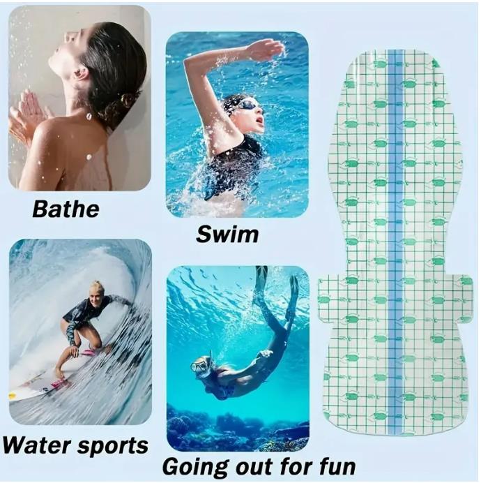 Swimming private waterproof sticker (7)